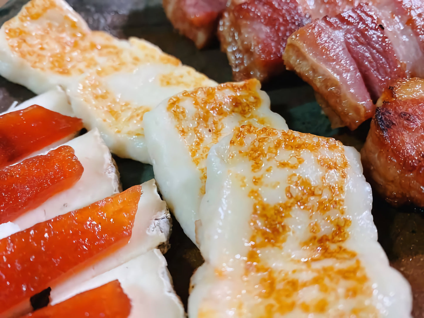 Halloumi Yaku Yatsu (Grill Cheese)